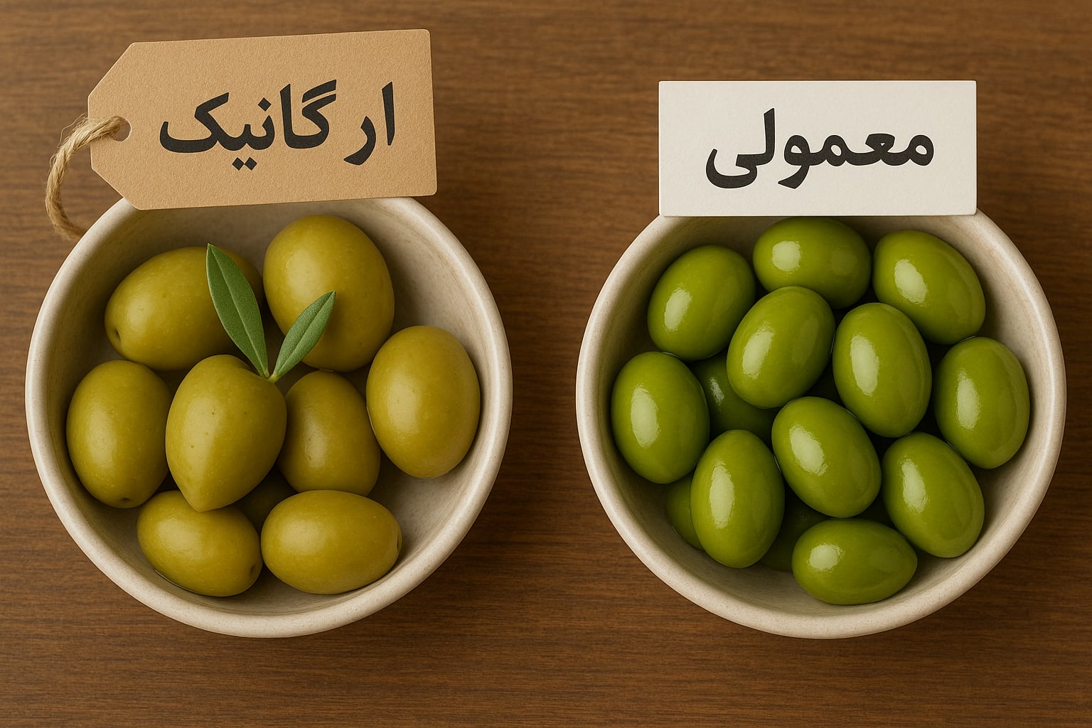 زیتون ارگانیک در مقابل زیتون معمولی مزایا، چالش‌ها و انتخاب بهتر